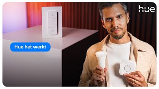 Philips Hue accessoires bewegingssensor slimme dimmer wat heb je nodig  Philips Hue NL [upl. by Roosevelt633]