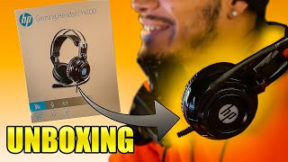 HEADSET GAMER da HP  UNBOXING HEADSET GAMING HP H200 [upl. by Blancha507]