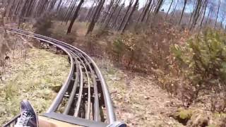 Trapper Slider  Die Sommerrodelbahn im Fort Fun [upl. by Aihsram]