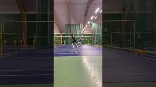 Nasty badminton flick 🏸 [upl. by Leinadnhoj]