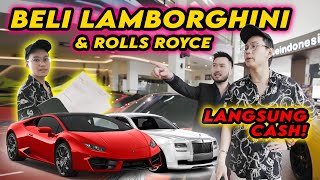 MOBIL BARU BELI LAMBORGHINI DAN ROLLS ROYCE SEKALIGUS UNTUK CALON ISTRI [upl. by Ahgiela]