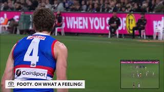 Marcus Bontempelli  Round 12 2024 1st Half Highlights  Bulldogs  Collingwood  Just Bont Things [upl. by Eutnoj]