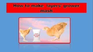 How to make a high layer growers mash in 3 minutes [upl. by Nlyak]