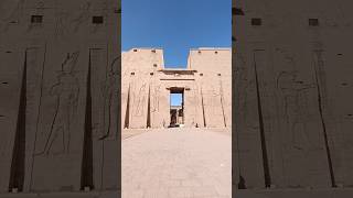 Edfu temple facade in Egypt [upl. by Cormac269]