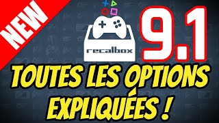 RECALBOX 91  TOUTES LES OPTIONS EXPLIQUÉES [upl. by Yltsew776]