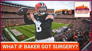 Baker Mayfield ADMITS he messed up w the Cleveland Browns says he SHOULD have gotten surgery [upl. by Allista779]