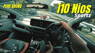 Hyundai Grand i10 Nios Sportz 2023  POV Drive  City Drive Review  i10 Facelift 2023  Revkid Vlog [upl. by Anelah599]