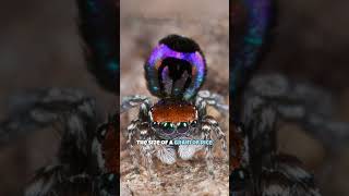 Peacock Spider  The Most Beautiful Spider shorts [upl. by Rustin]