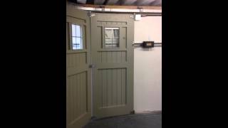 Automating a side sliding garage door [upl. by Mendie]