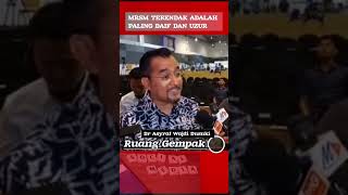 Dr Asyraf Wajdi Dusuki  MRSM TERENDAK ADALAH PALING DAIF DAN UZUR [upl. by Ecnaled]