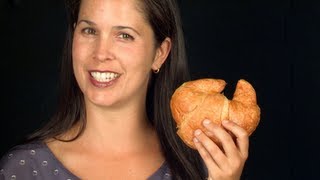 How to Pronounce CROISSANT  Word of the Week  American English [upl. by Nnylcaj883]