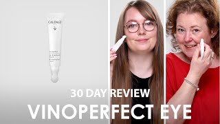 30 Day Team Review Caudalie Vinoperfect Brightening Eye Cream [upl. by Arik546]