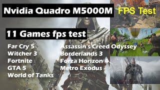 Nvidia Quadro M5000M Laptop 2020 Games fps test [upl. by Chrystel]