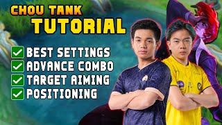 Learn How to CHOU TANK Like a PRO  Chou Tutorial  MLBB [upl. by Ledba777]