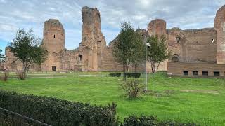 A Day At The Baths Of Caracalla And Diocletian From The Accounts Of The Stoic Philosophers [upl. by Odlanyer994]