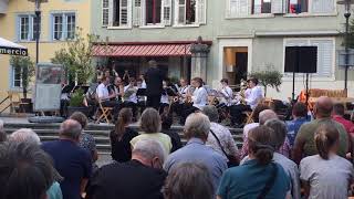 Jugendfest Brugg 2018  Konzert der Jugendmusik beim Erbeeribrunnen [upl. by Ernie10]