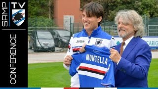 Conferenza stampa di presentazione di Montella [upl. by Nnep]