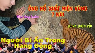 Ông Hổ Xuất Hiện Vùng 7 Núi Và Hình Tu Sĩ Lộ Ra Trên Vách Đá Tại Núi Dài 5 Giếng Bỏ Chạy Không Kịp [upl. by Iah515]