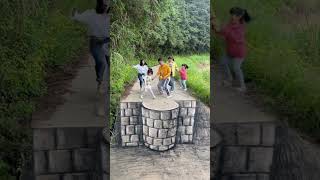 Street Art Illusions That Leap Off Ground 🎨✨IllusionArt art drawing illusionvideo shortvideo [upl. by Aifos79]