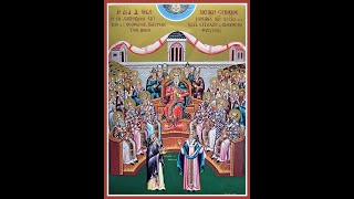 Matins and Divine Liturgy Sunday of the Fathers of Six Ecumenical Councils July 14 2024 [upl. by Fairman]