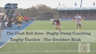 Rugby Dump Coaching The Grubber Kick  Saracens Analysis [upl. by Aliahs]