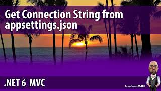 How to easily get connection string from Appsettingsjson in ASPNET 6 MVC C [upl. by Ennovart642]