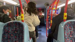 Journey on 345 bus route ex Travel London [upl. by Milah]