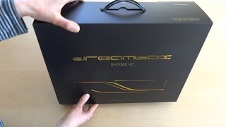 Dreambox DM7080 HD  Unboxing [upl. by Lucien]