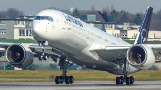 AIRBUS A350 DEPARTURE  A day at the AIRBUS FACTORY 4K [upl. by Ednyl]