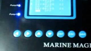 Marine magic dosing pump  How to use manual mode 2 [upl. by Ecirb]