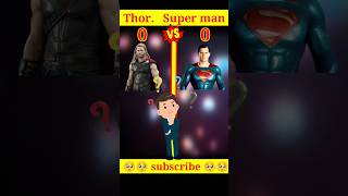 Thor vs Superman ❓❓viralvideo shortvideo shortsfeed viralvide cr7ronaldo ghostrider [upl. by Corie708]