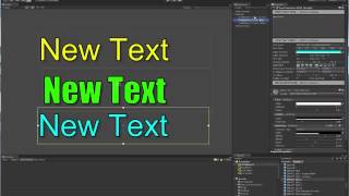 Sorting Order of Text objects in a Canvas in Unity using TextMesh Pro [upl. by Genvieve]