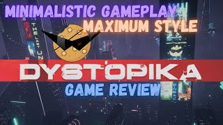 Dystopika Review  A Minimalistic Cyberpunk City Builder [upl. by Jamesy]