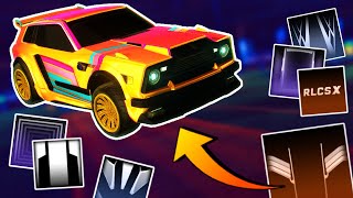 BEST TRYHARD FENNEC DECALS On Rocket League 🔥 [upl. by Brenk727]