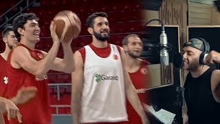 Yeni Garanti Bankası Reklamı CEZA 12 Dev Adama EuroBasket 2017’de Dev Destek [upl. by Padget234]