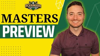 Masters Tournament  Fantasy Golf Preview amp Picks Sleepers Data  DFS Golf amp DraftKings [upl. by Oirretna]