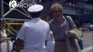 WAVY Archive 1980 USS Nimitz  The Final Countdown Movie [upl. by Ransell]