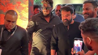 Lalettan and Prithviraj mass entry aadujeevitham music launch  the goat life [upl. by Hgeilyak987]