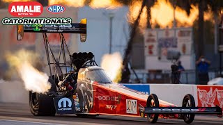 2024 NHRA Gatornationals  Top Fuel Dragster Eliminations  Gainesville FL [upl. by Suolhcin389]