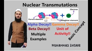 Nuclear Transmutations Lec04 Class1012 Radioactivity [upl. by Allie]