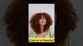 Cortes de Pelo Rizados Escoge tu favorita y regalame un like hairstyle hair curlyhair [upl. by Tressia]