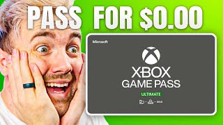 SECRET WAY To Get Xbox Game Pass Ultimate for FREE Forever [upl. by Yrrehs]