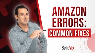 Ultimate Guide to Fixing Common Amazon FBA Listing Error Codes  StepbyStep Solutions for Sellers [upl. by Nikos]