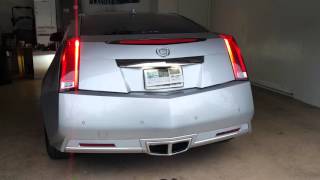 2011 Cadillac cts coupe MagnaFlow x pipe muffler [upl. by Douty681]