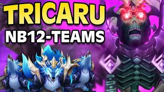 MIT DIESEN TRICARU TEAMS LEGT IHR DEN NECRO BOSS UG12 SUMMONERS WAR DEUTSCH NB12 Teams [upl. by Meit]