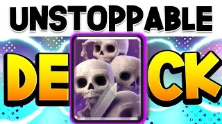 1 NEW DEADLIEST COMBO DECK in CLASH ROYALE [upl. by Hansiain]