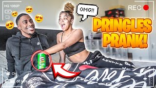 PRINGLES PRANK ON GIRLFRIEND [upl. by Vonny249]