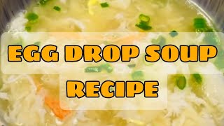 How to Cook Egg Drop Soup Recipe Seafood Egg Drop Soup PinoyCookingBuninayTv [upl. by Amlas]