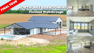 Experience Luxury Living in the Northlake 4000 sqft Texas Best Barndominium Tour [upl. by Nollaf]