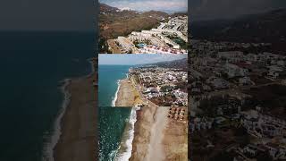 Mojácar pueblo y playa droneshots [upl. by Lisetta]